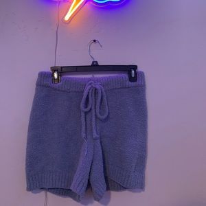 Fuzzy shorts